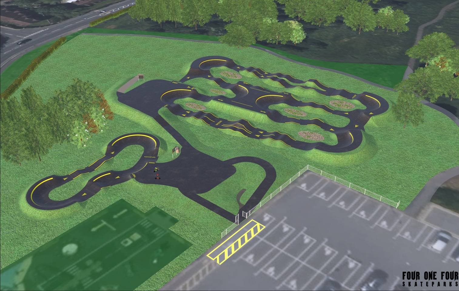 Large new pump track planned for Worcester with April 2026 target