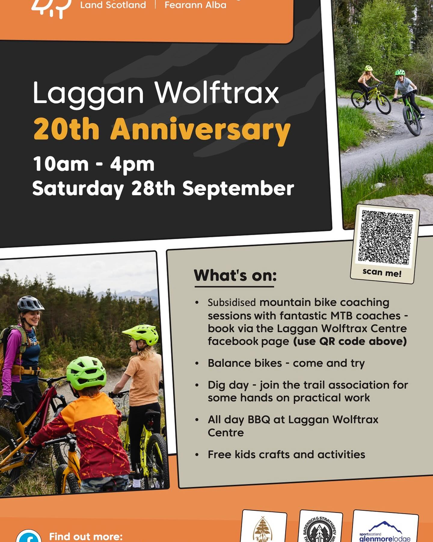 Celebrating Laggan Wolftrax 20th anniversary!