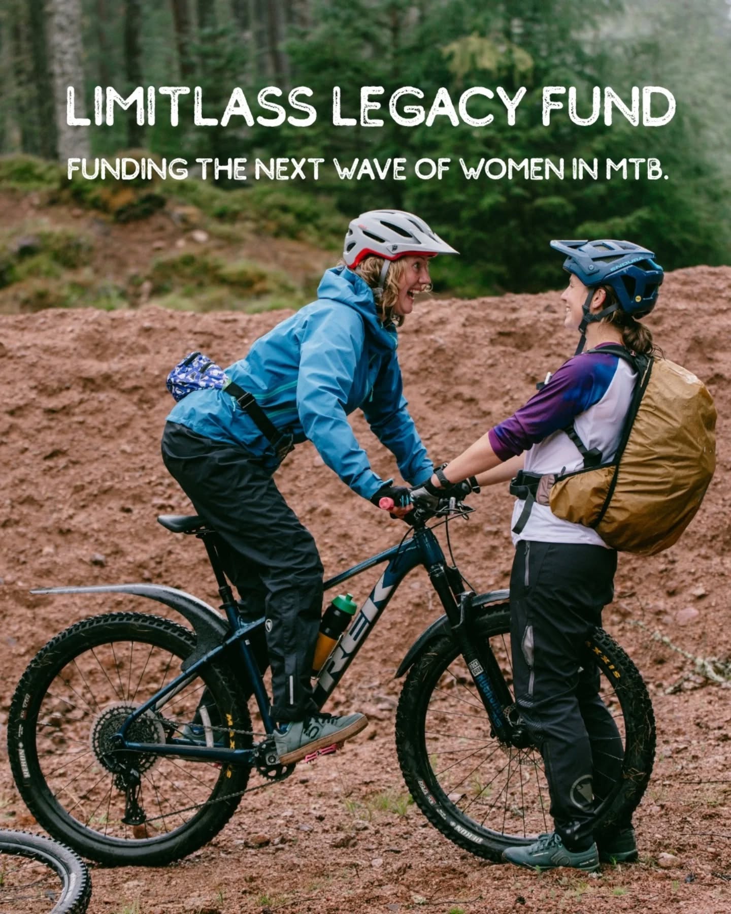 Limitlass launches the Legacy Fund for MTB training in Scotland