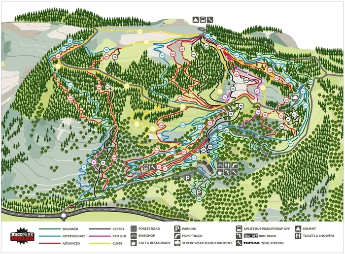 BikePark Wales - New Trails From Beginner To Pro