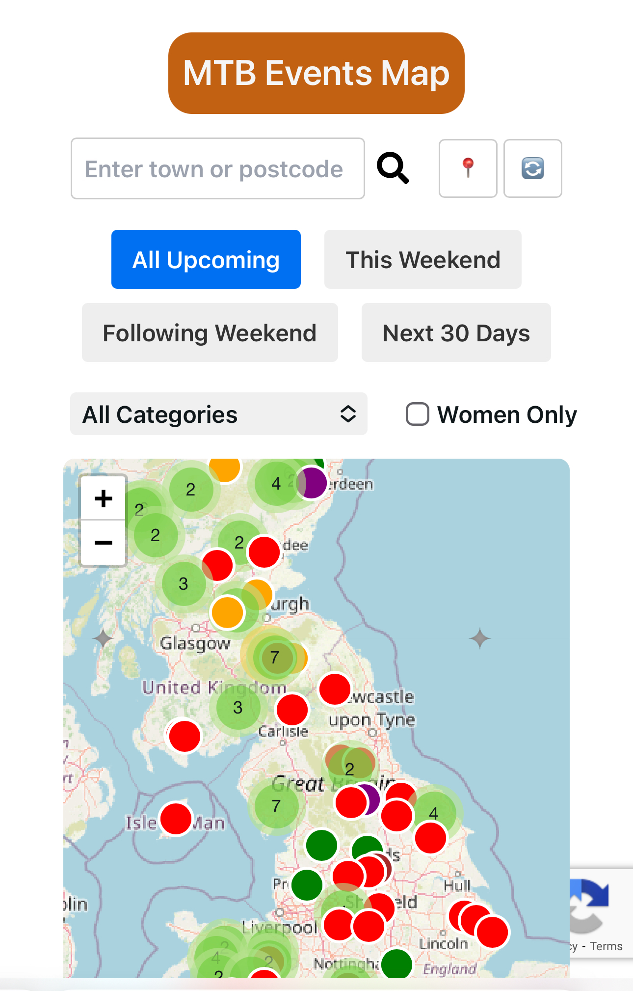 New MTB Events Added June 2025