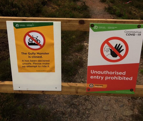 Moray Monster Black Graded Gully Trail Closed