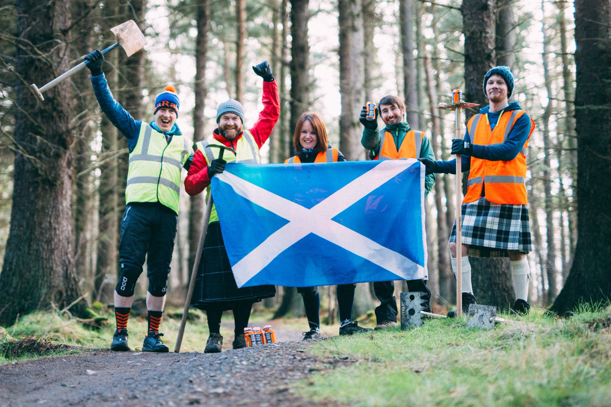 Scotland Named Best Nation at the 10th Anniversary IMBA Europe Take Care of Your Trails Awards!