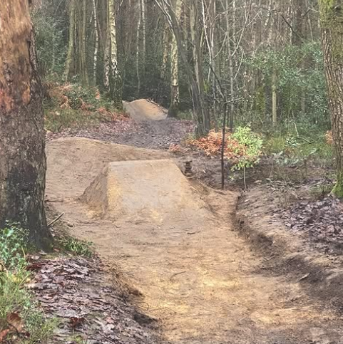 Surrey Hills Supernova trail work update: Hurtwood Trails adds new jumps and reshapes flow lines