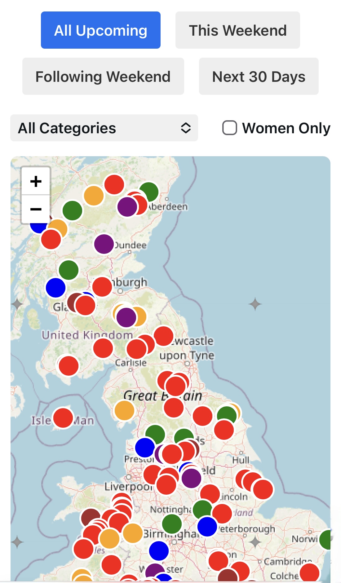 Connecting Riders to Trails: The MTB Events Map Launches at iBikeRide.com