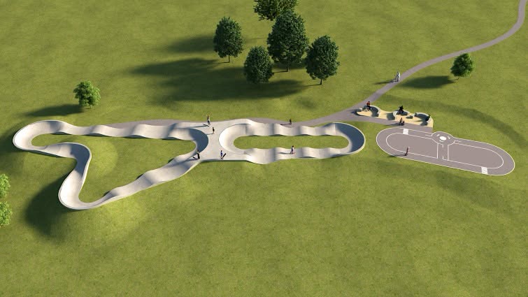 Work Starts on New Pump Track at Calderglen Country Park, East Kilbride