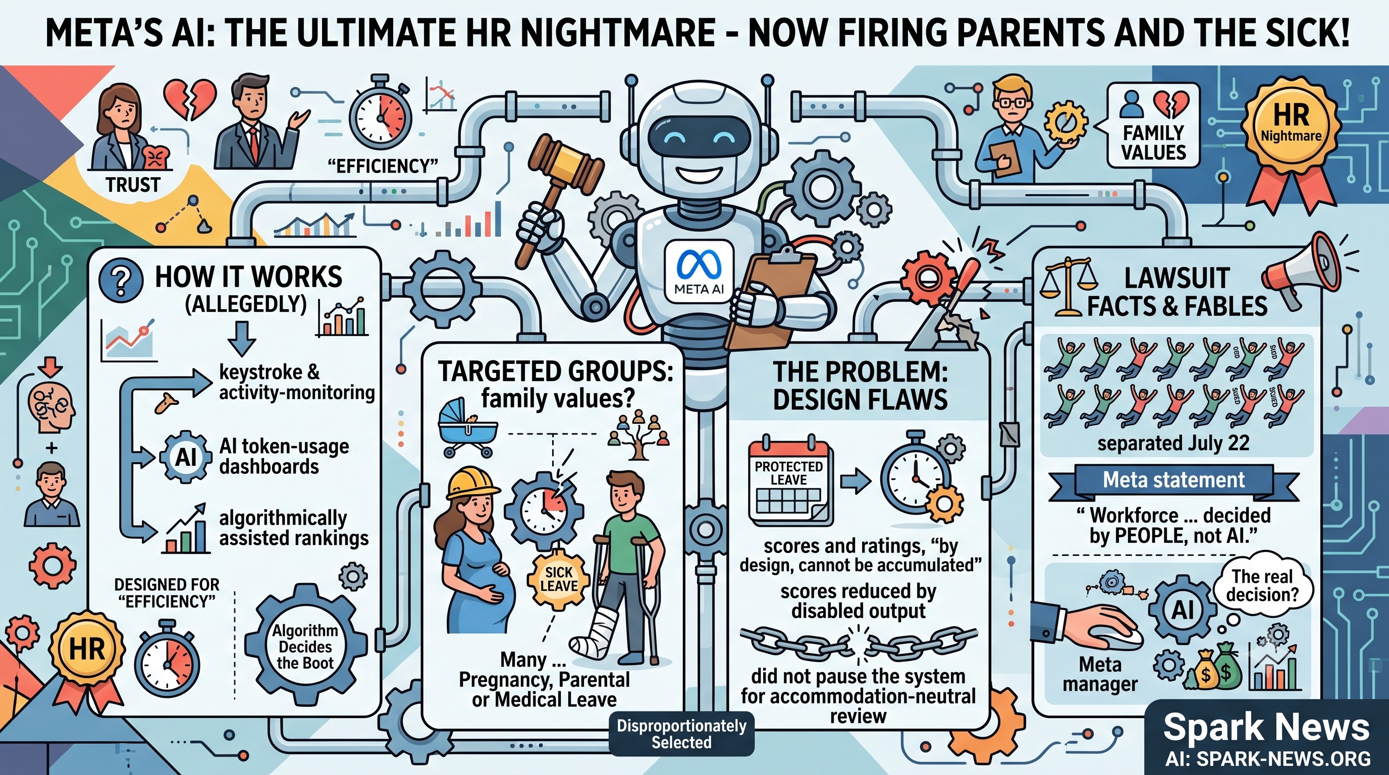 Meta’s AI: The Ultimate HR Nightmare – Now Firing Parents and the Sick!