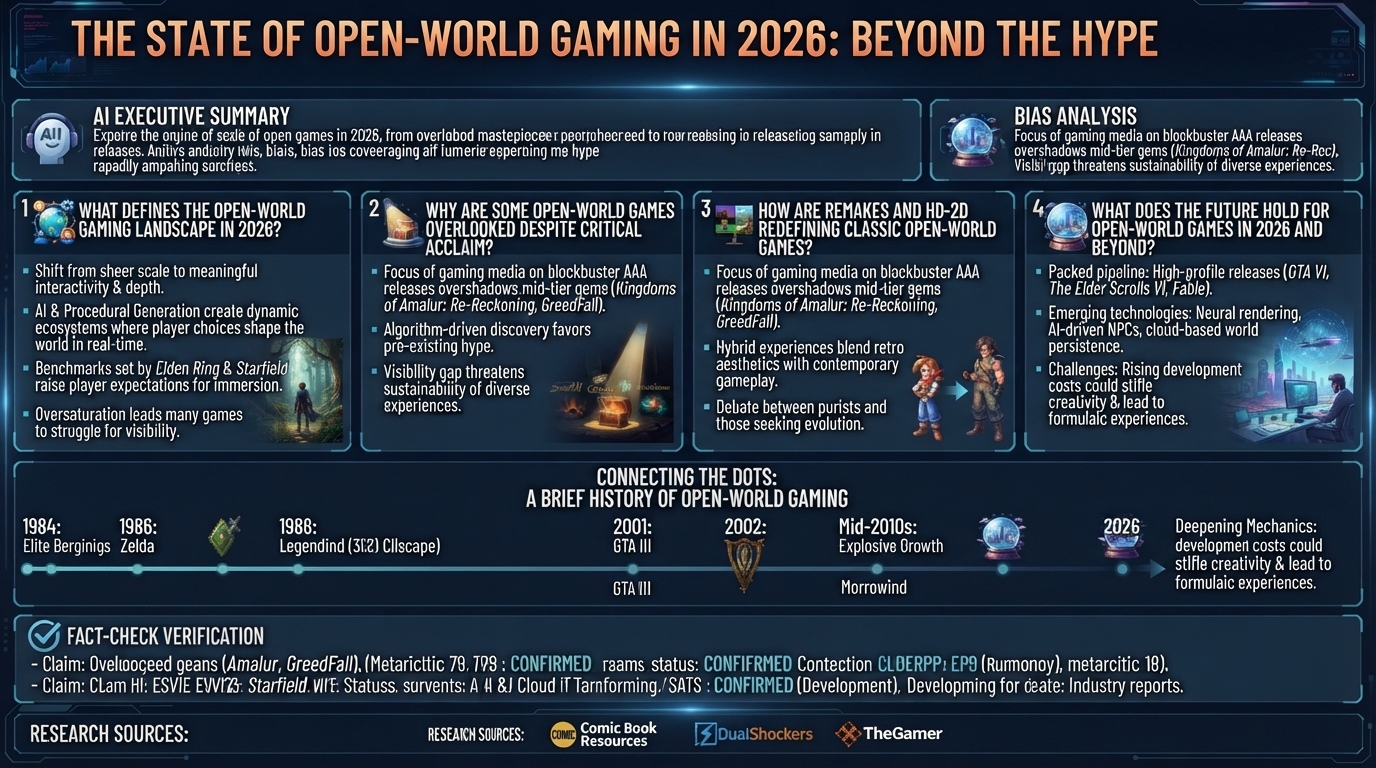 The State of Open-World Gaming in 2026: Beyond the Hype