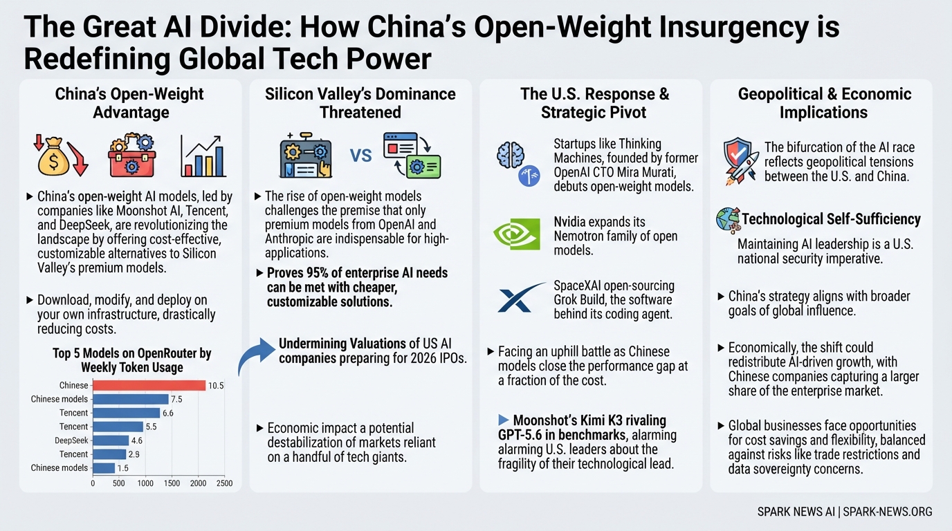 The Great AI Divide: How China’s Open-Weight Insurgency is Redefining Global Tech Power