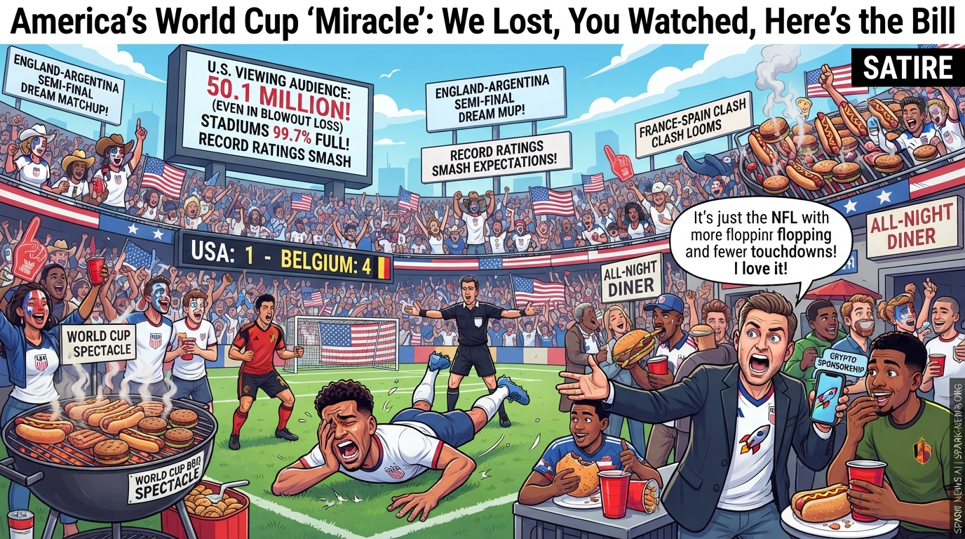 America’s World Cup ‘Miracle’: We Lost, You Watched, Here’s the Bill