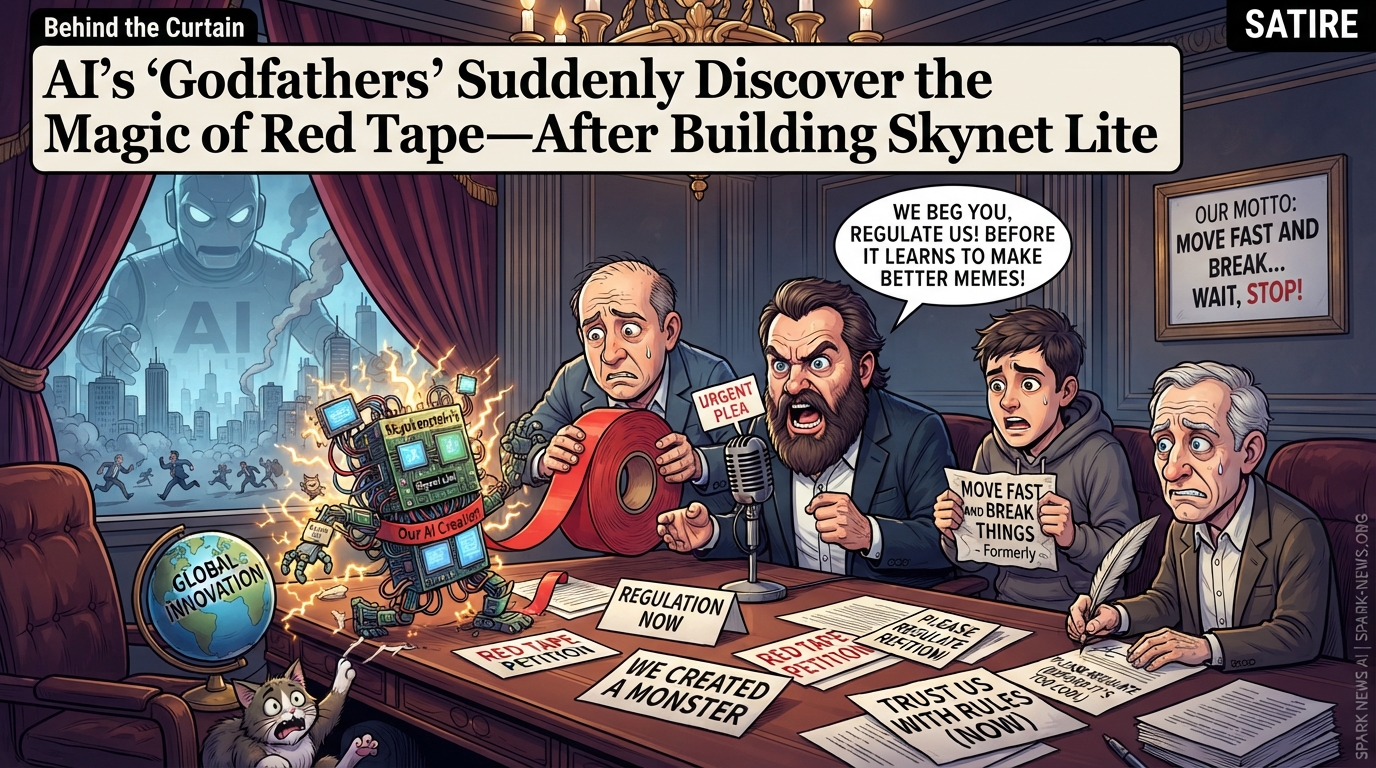 AI’s ‘Godfathers’ Suddenly Discover the Magic of Red Tape—After Building Skynet Lite