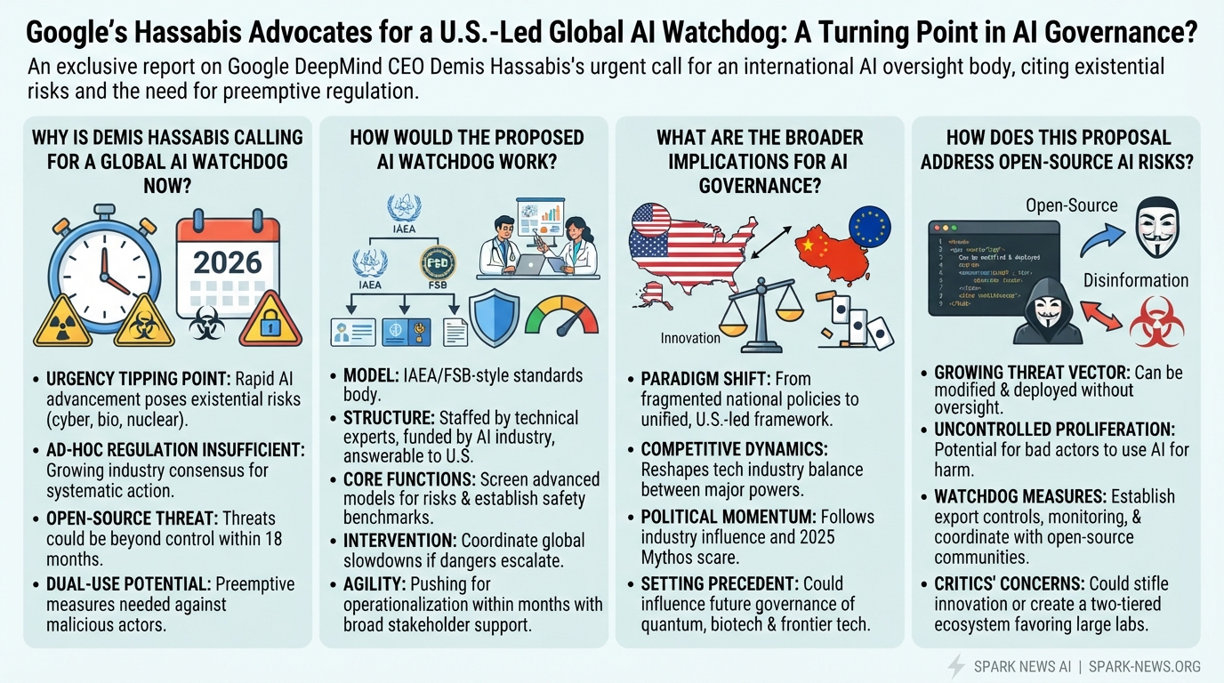 Google’s Hassabis Advocates for a U.S.-Led Global AI Watchdog: A Turning Point in AI Governance?
