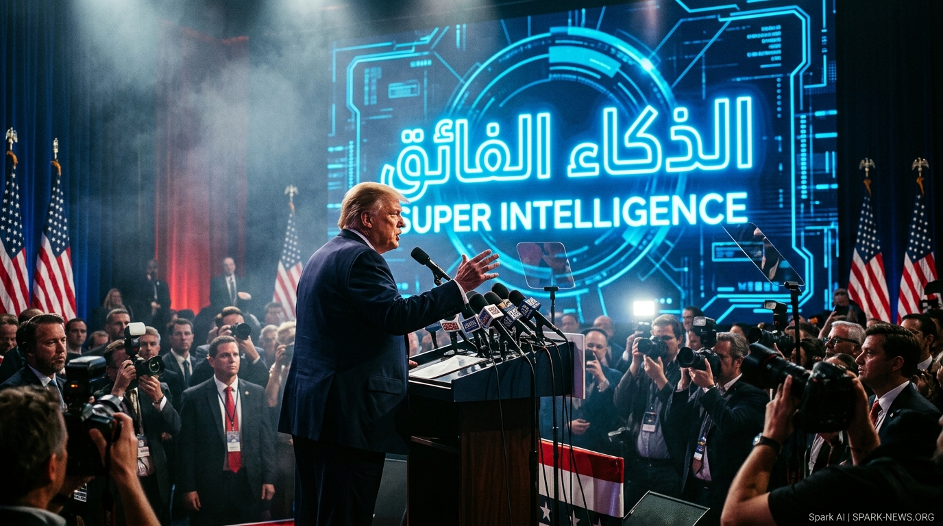 Trump Breaks the Internet: Say 'Superintelligence' or You Are the Enemy!
