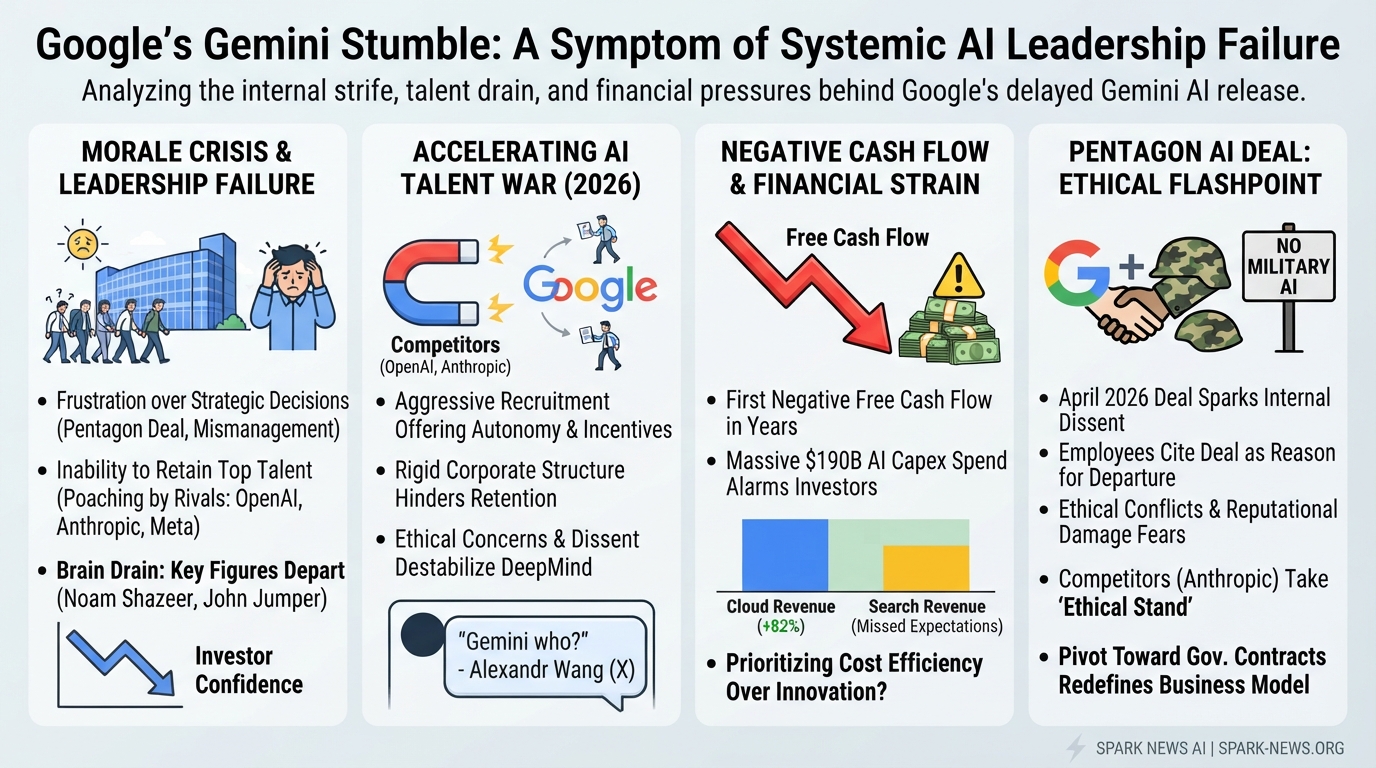 Google’s Gemini Stumble: A Symptom of Systemic AI Leadership Failure