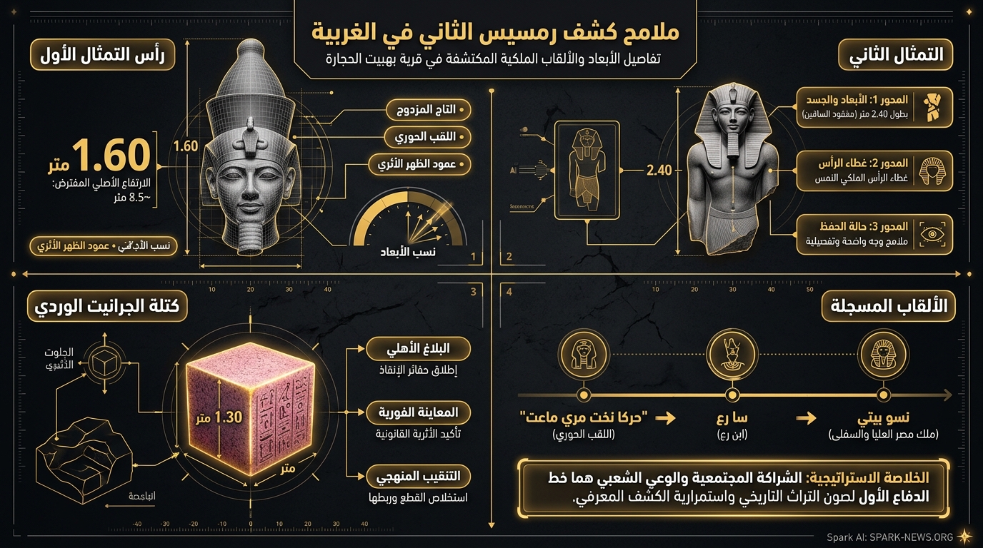 A Farmer Cleared His Yard in Egypt. He Unearthed a Giant Ramses II Colossus Instead.