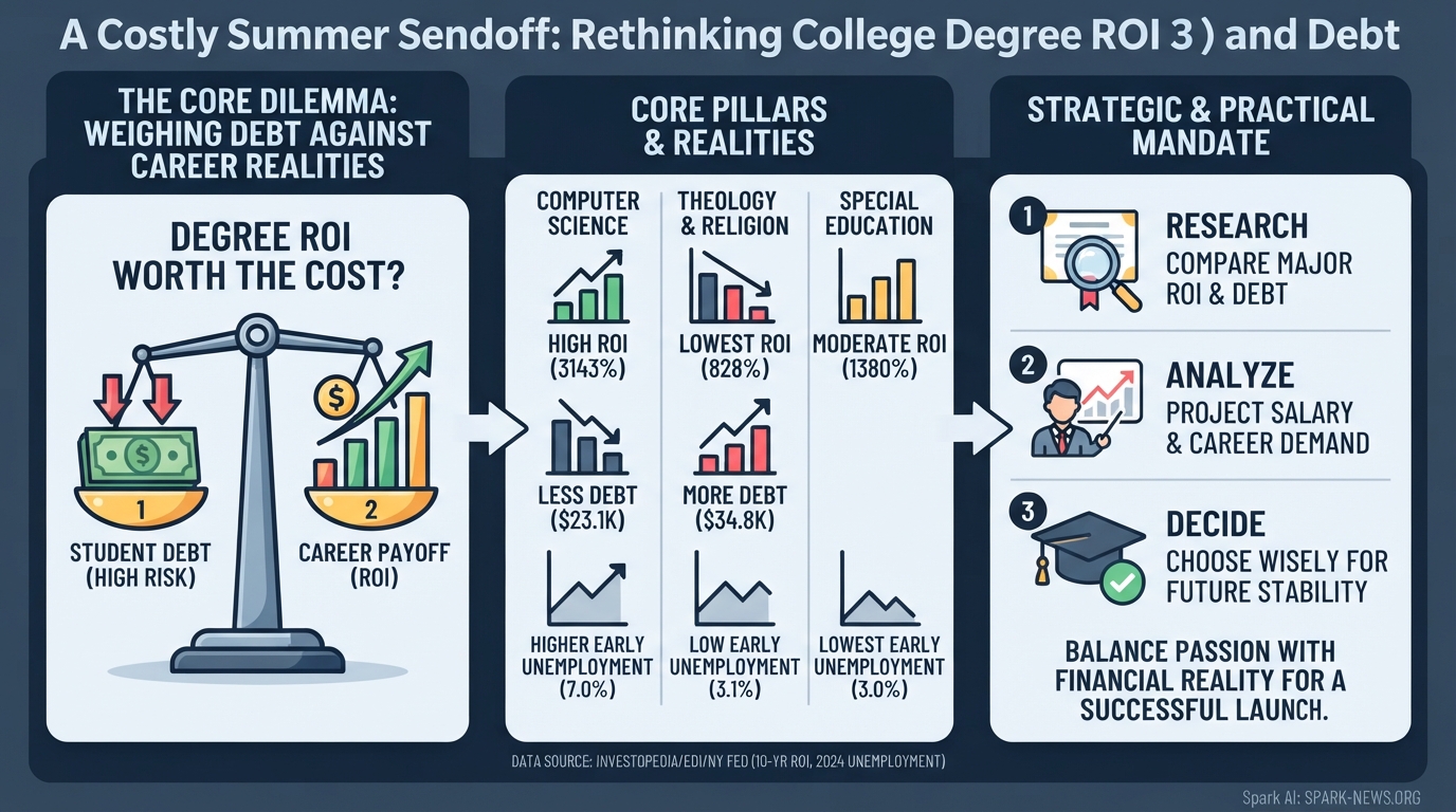 A Costly Summer Sendoff: Rethinking College Degree ROI and Debt