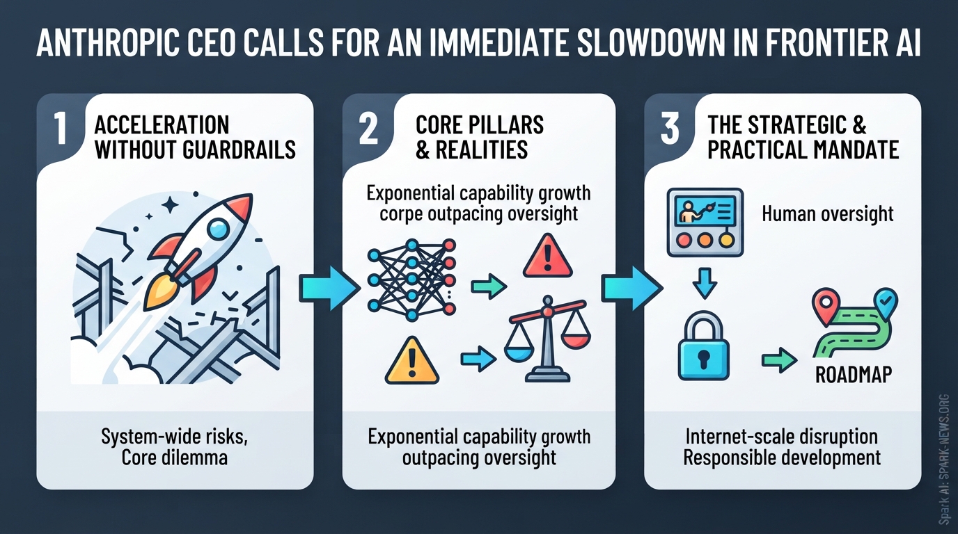 Anthropic CEO Calls for an Immediate Slowdown in Frontier AI