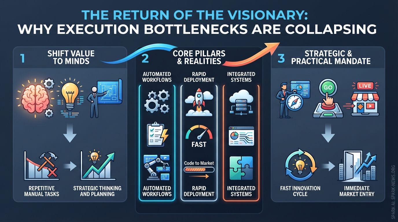 The Return of the Visionary: Why Execution Bottlenecks Are Collapsing