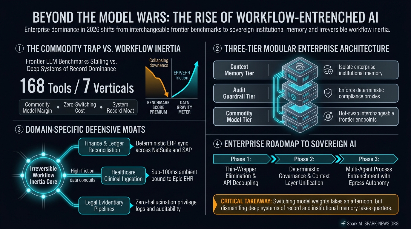 Beyond the Model Wars: The Rise of Workflow-Entrenched AI