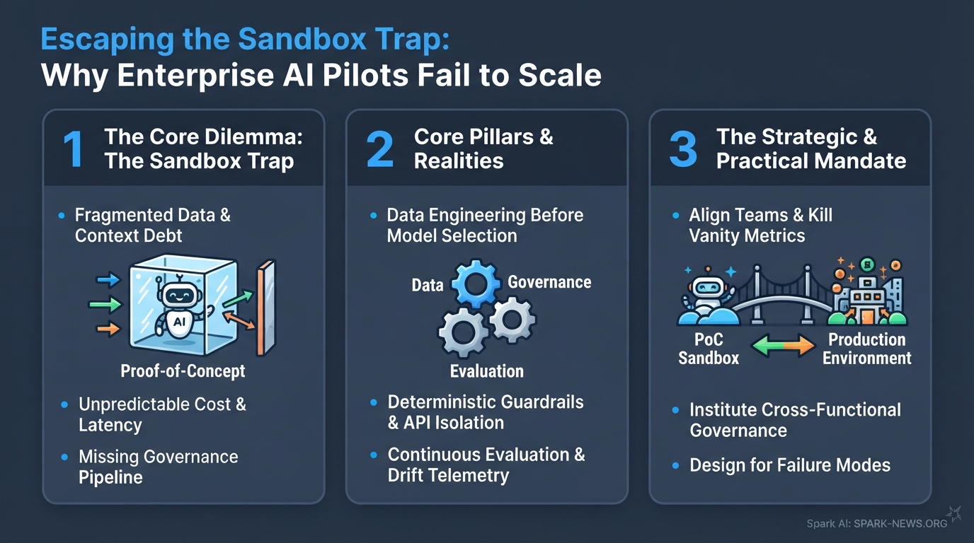 Escaping the Sandbox Trap: Why Enterprise AI Pilots Fail to Scale
