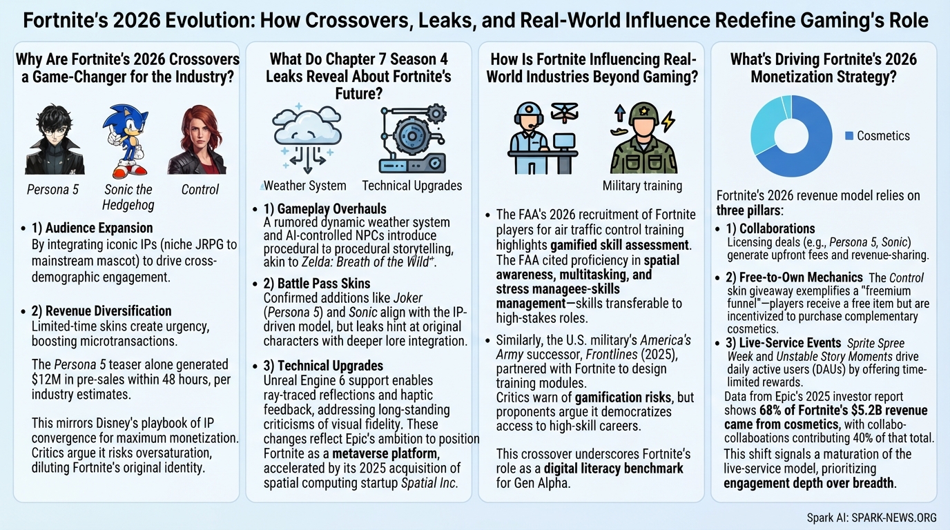 Fortnite’s 2026 Evolution: How Crossovers, Leaks, and Real-World Influence Redefine Gaming’s Role