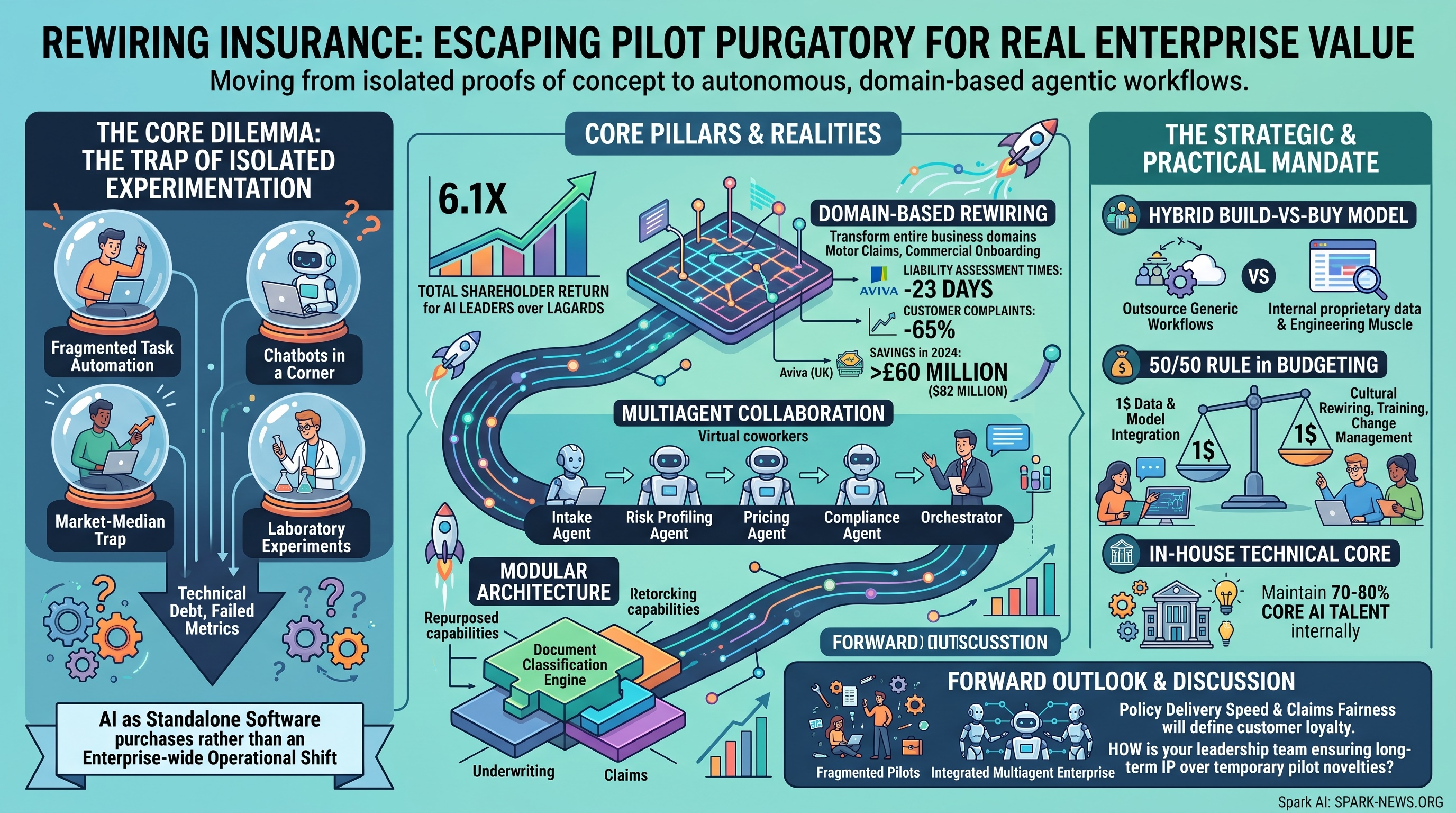Rewiring Insurance: Escaping Pilot Purgatory for Real Enterprise Value