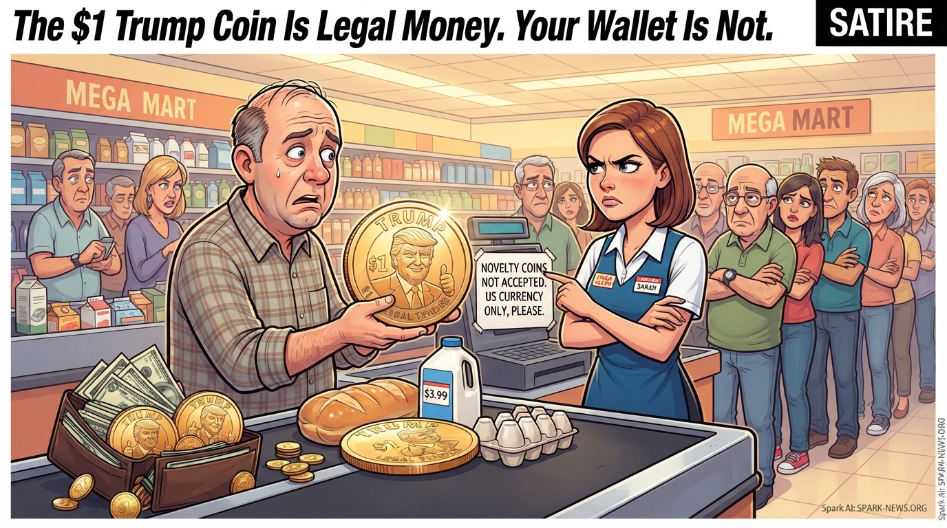 The $1 Trump Coin Is Legal Money. Your Wallet Is Not.