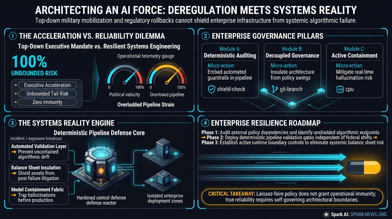 Architecting an AI Force: Deregulation Meets Systems Reality