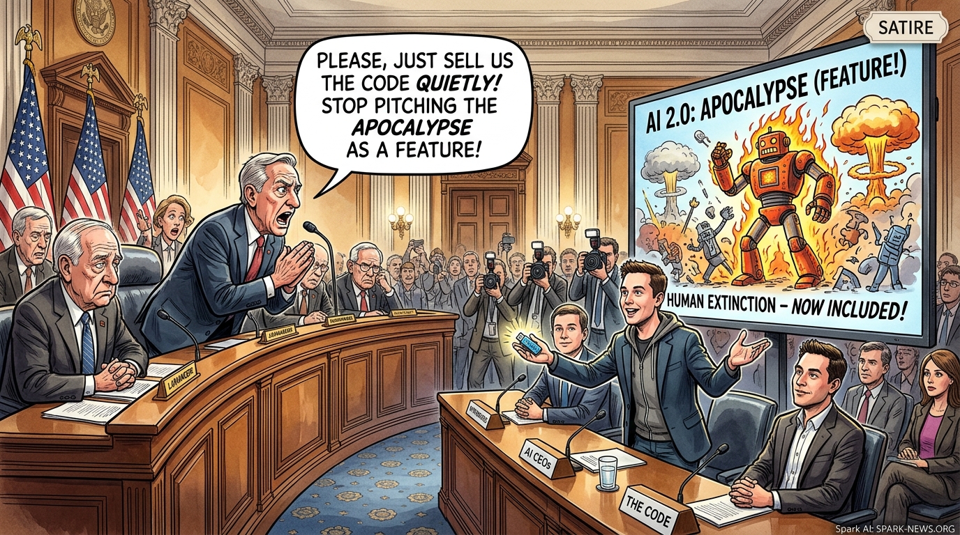 Washington Pleads With AI CEOs to Stop Pitching the Apocalypse as a Feature