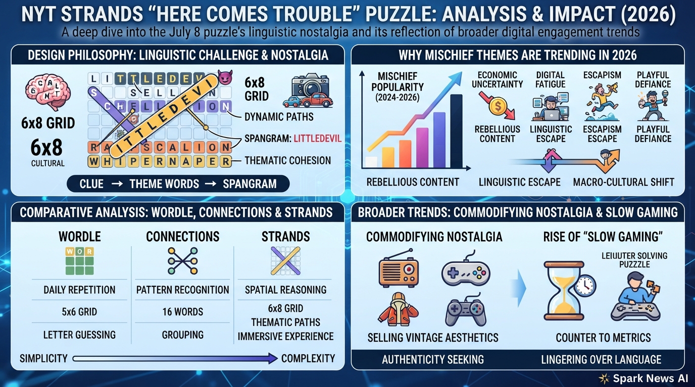 Decoding 'Here Comes Trouble': Why NYT Strands' Mischief Theme Resonates in 2026