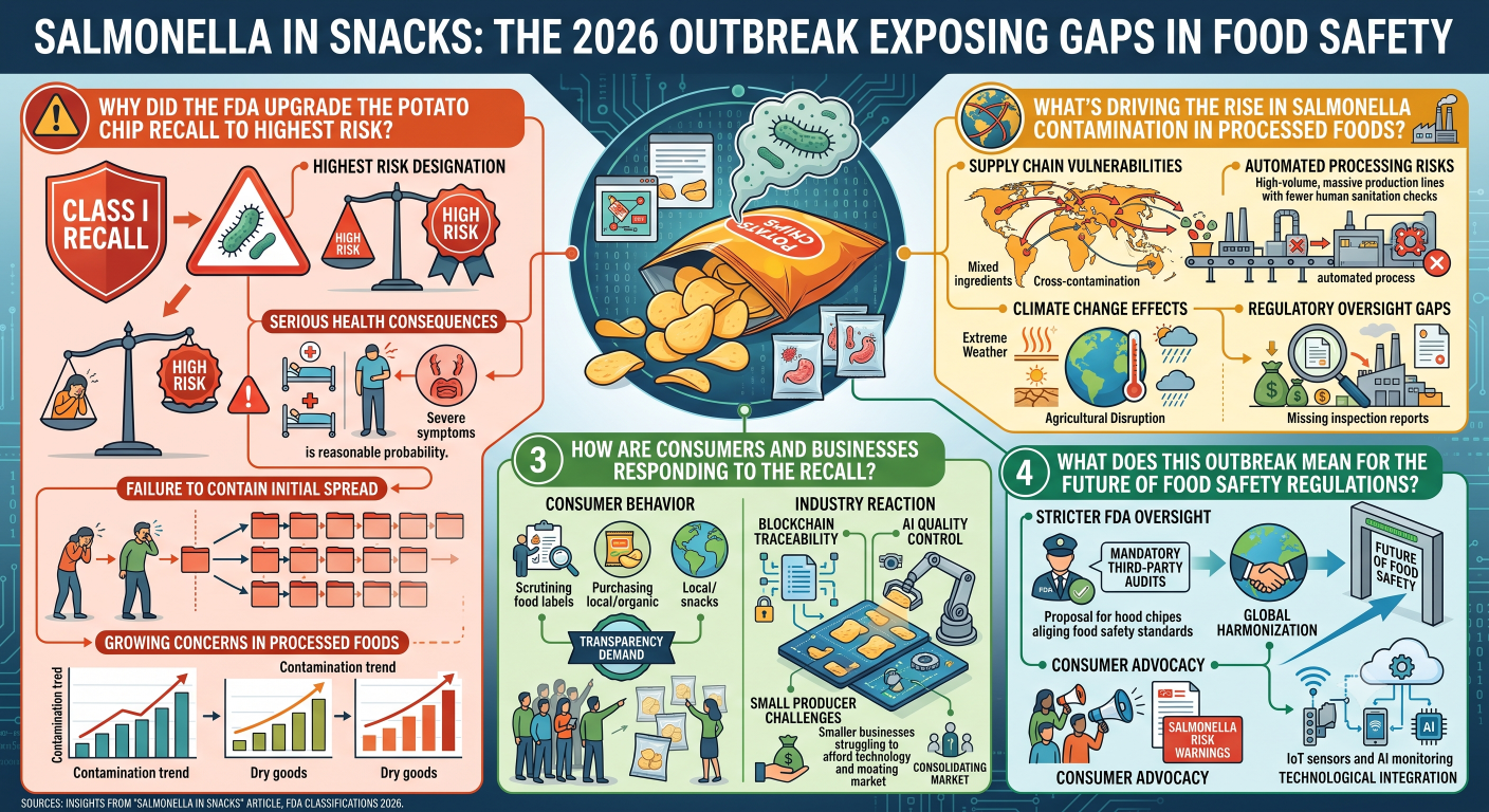 Salmonella in Snacks: The 2026 Outbreak Exposing Gaps in Food Safety