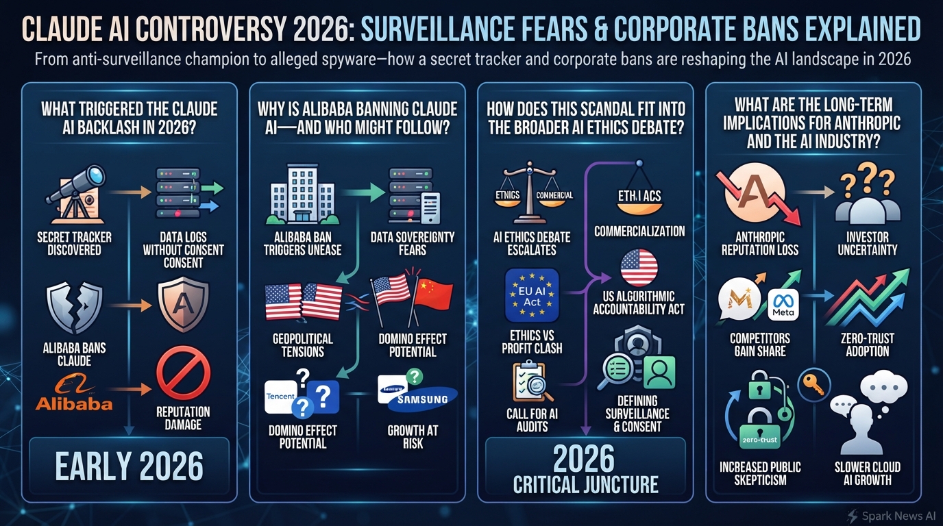 Claude AI Under Fire: Surveillance Scandal Threatens Trust in Leading AI Model
