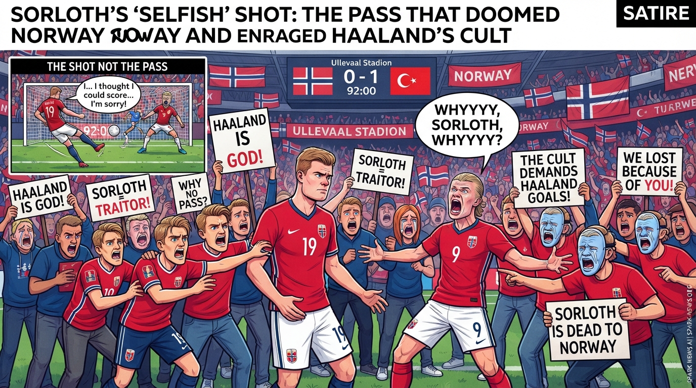 Sorloth’s ‘Selfish’ Shot: The Pass That Doomed Norway and Enraged Haaland’s Cult
