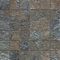 brickwork titanium natural mosaico 5x5