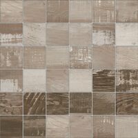 chalkwood brown natural mosaico 5x5