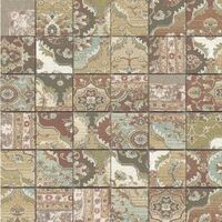 kilim single natural mosaico 5x5