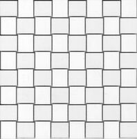 cross white mosaico