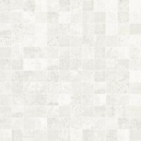 metallic white mosaico 2,5x2,5