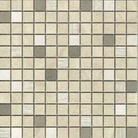 shagreen white mosaico decor 2.5x2.5