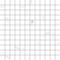 vivid white calacatta mos 2,5x2,5