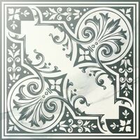 muse white silver centro brillo