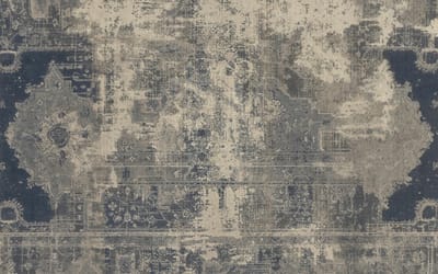 DYS DISTRESSED RUG GREY