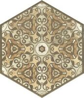 terre stamp hexagon