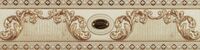 cenefa ritz gris crema gold oval