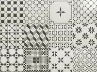 decoro mix bianco antico