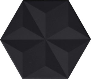 chaplin black vela hexagon