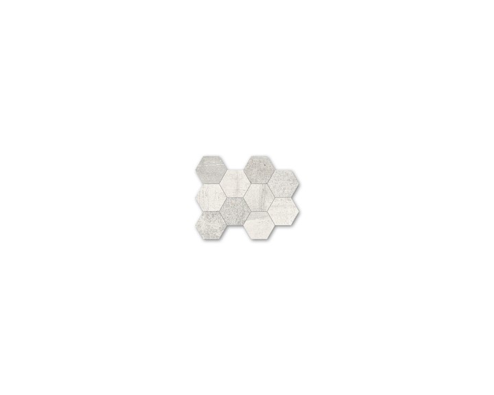 maille hexagone gris
