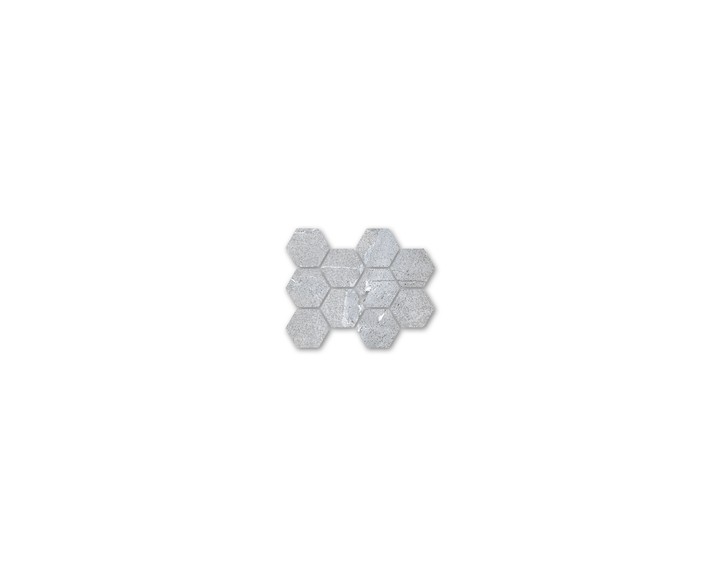 maille hexagone gris