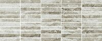 mosaico travertino grigio