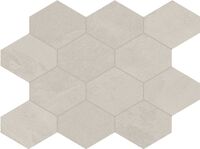 oxford white hexagon
